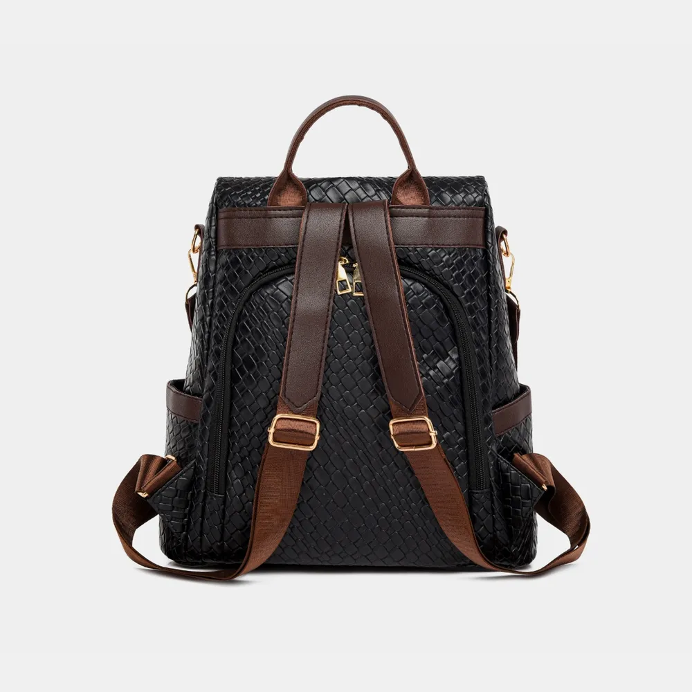 PU Leather Backpack Bag, image 2