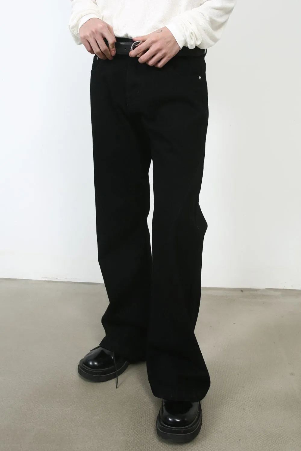 Men's Mid Rise Bootcut Jeans