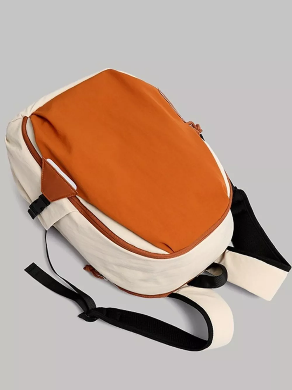 Color Block Lightweight Backpack Bag, image 3
