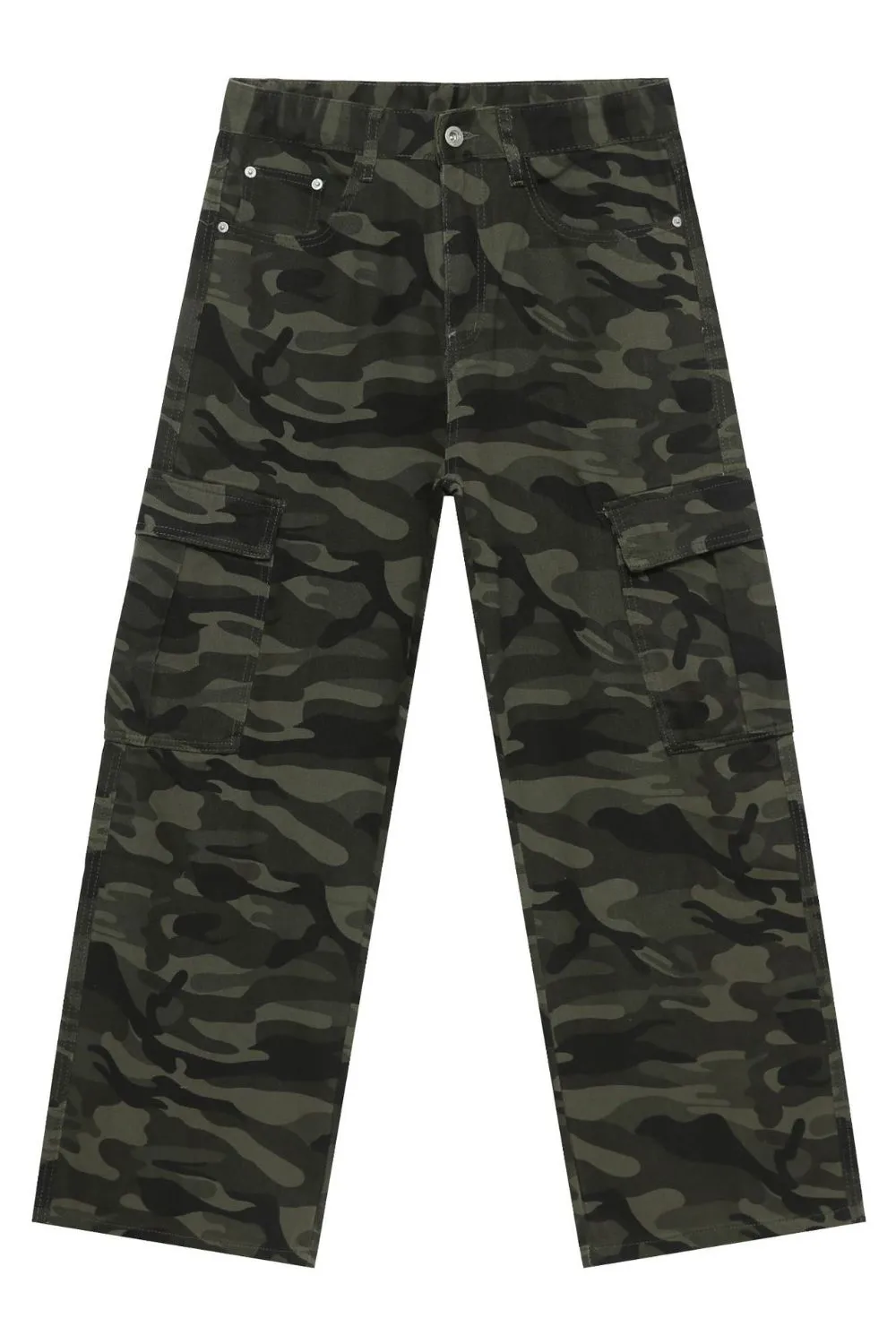 Men's Camouflage Jeans with Pockets, image 5