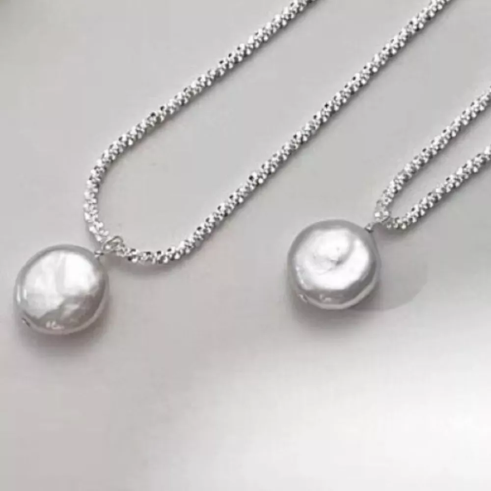 Pearl Pendant Necklace, image 4