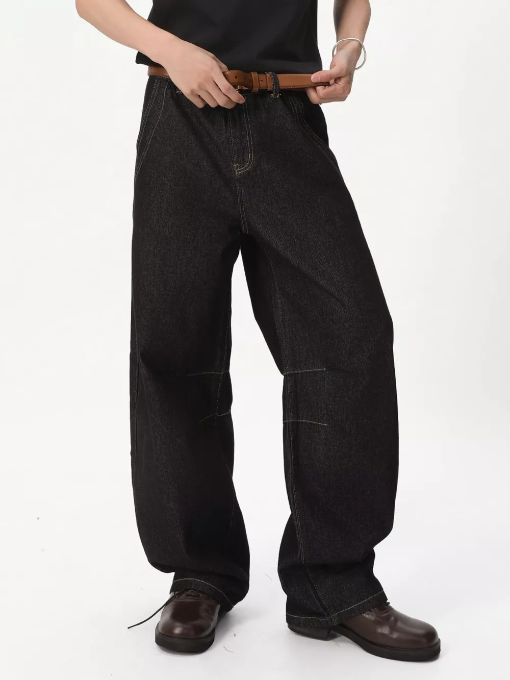 Men's Wide-Leg Jeans, image 3