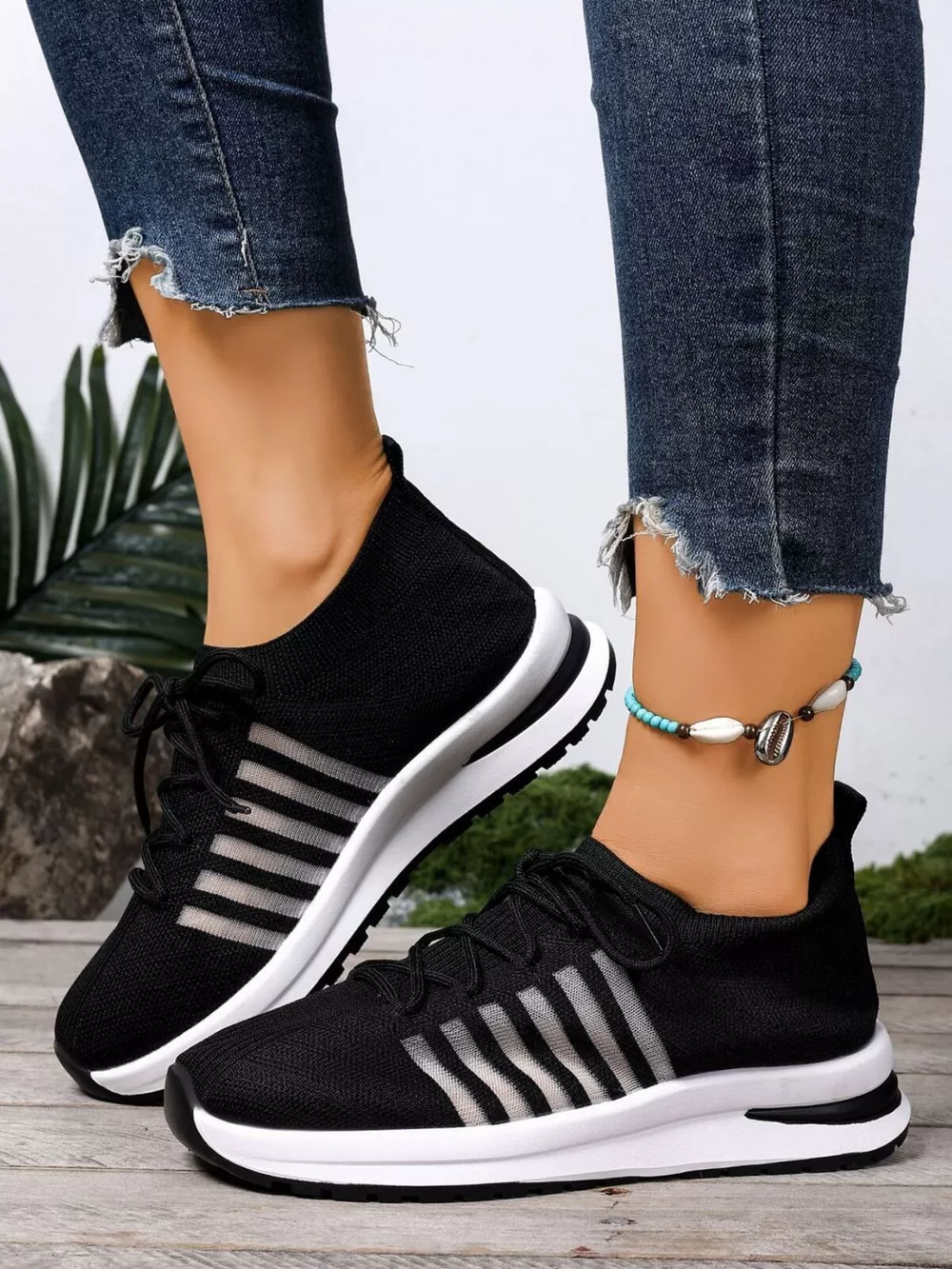 Round Toe Lace Up Athletic, image 5