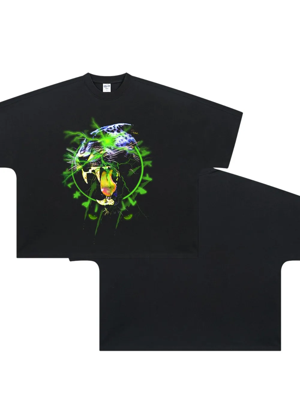 Men's Graphic Round Neck Half Sleeve T-Shirt, image 6
