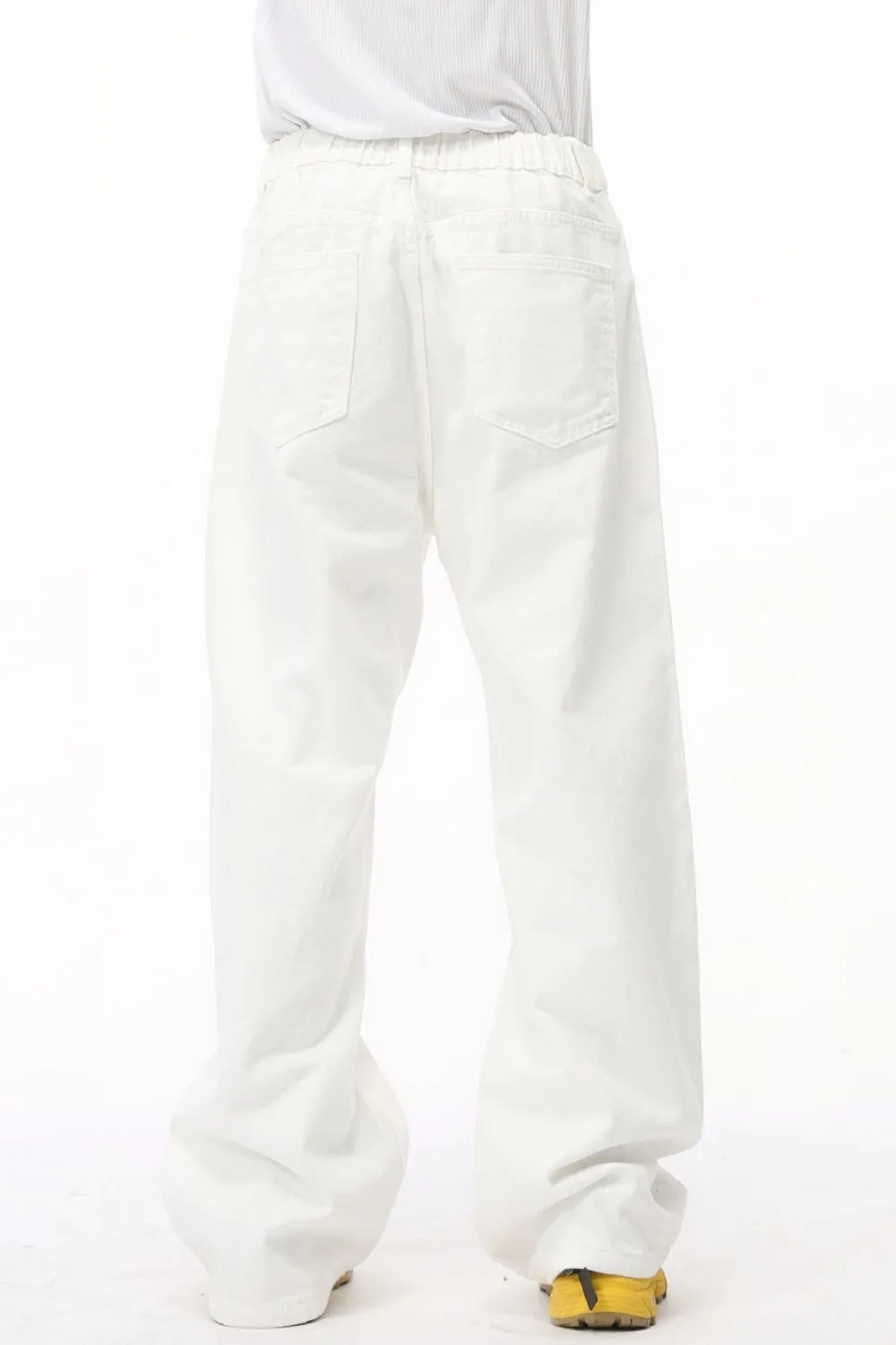Wide Leg Jeans with Pockets, image 4