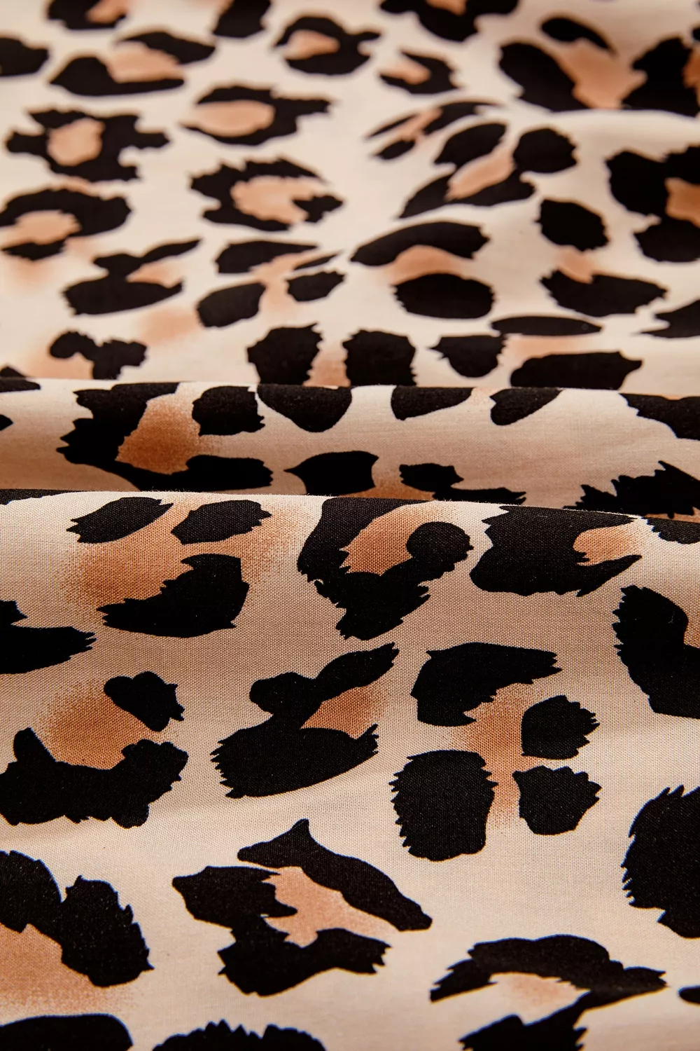 Leopard Print Tie-Neck Blouse, image 8