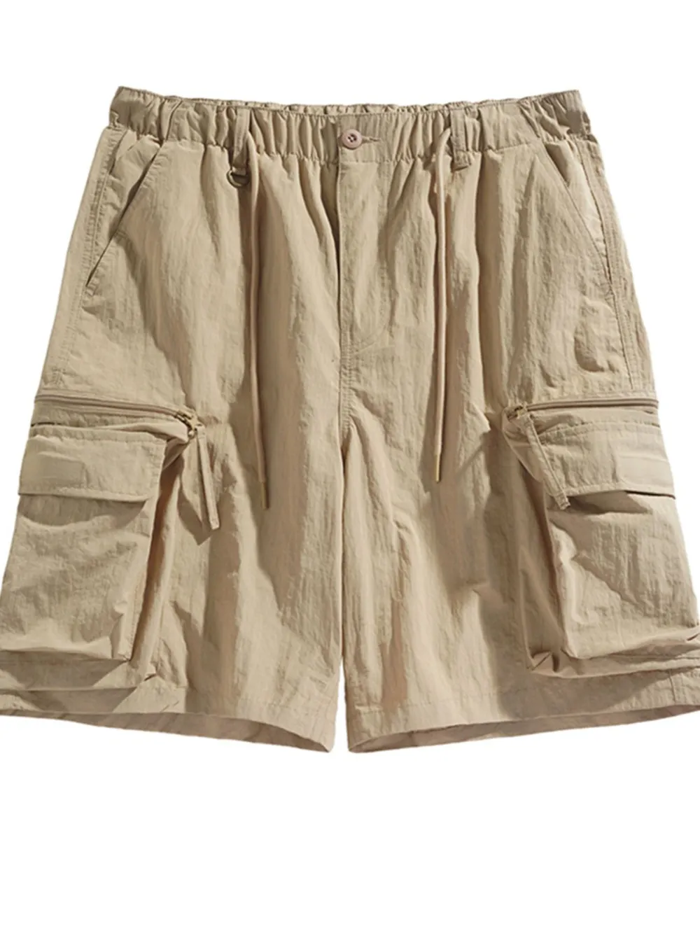 Men's Elastic Waist Cargo Short, image 4