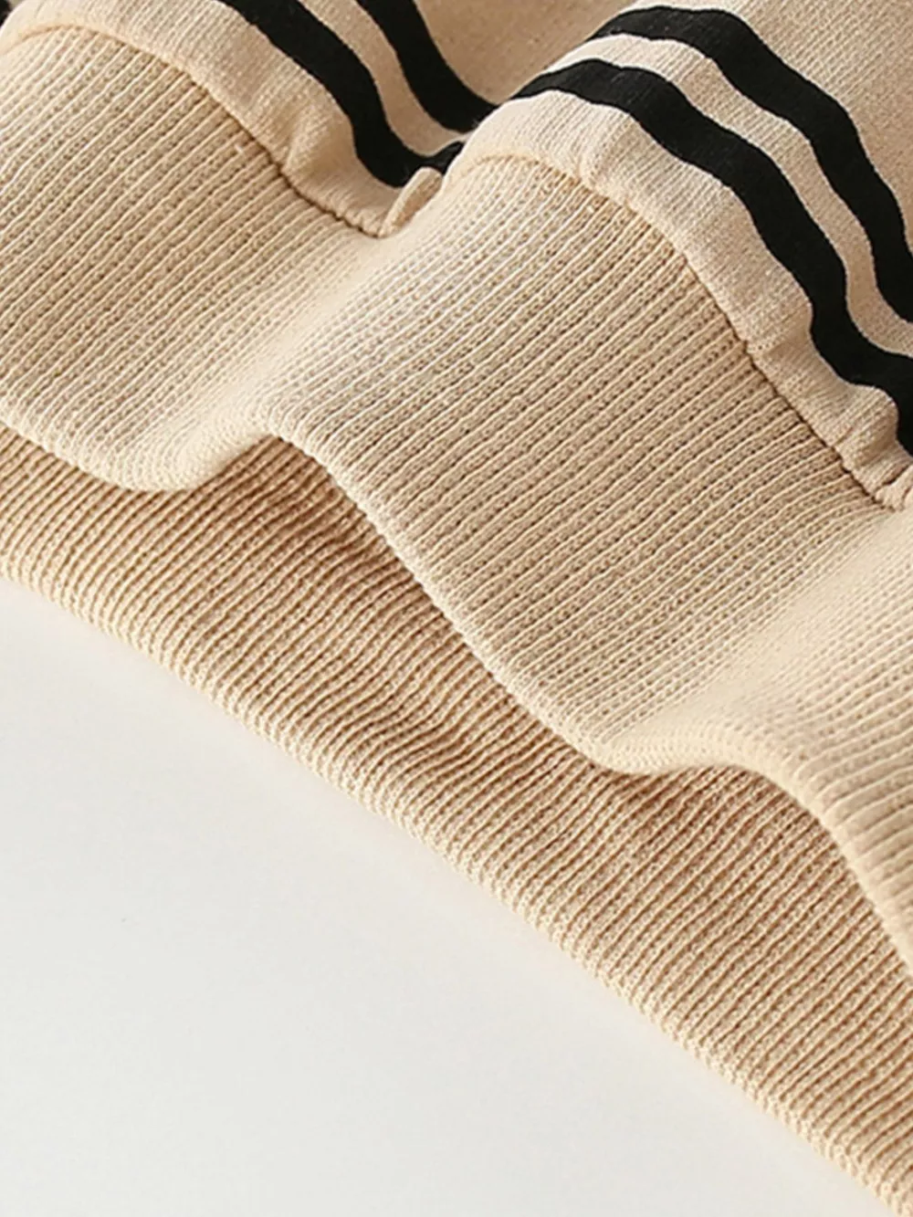 Children's Striped Bear Crew Neck Sweatshirt, image 3