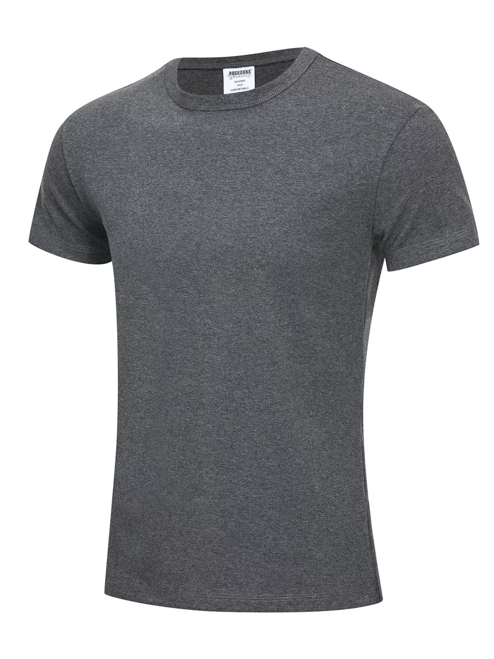 Men's Round Neck Short Sleeve T-Shirt, image 2
