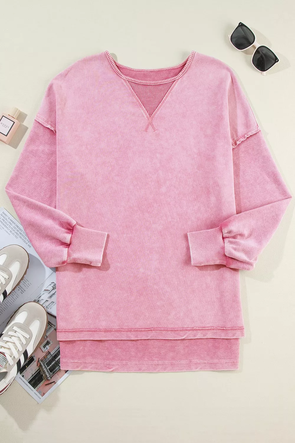 Vintage Wash Oversized Sweatshirt, image 5