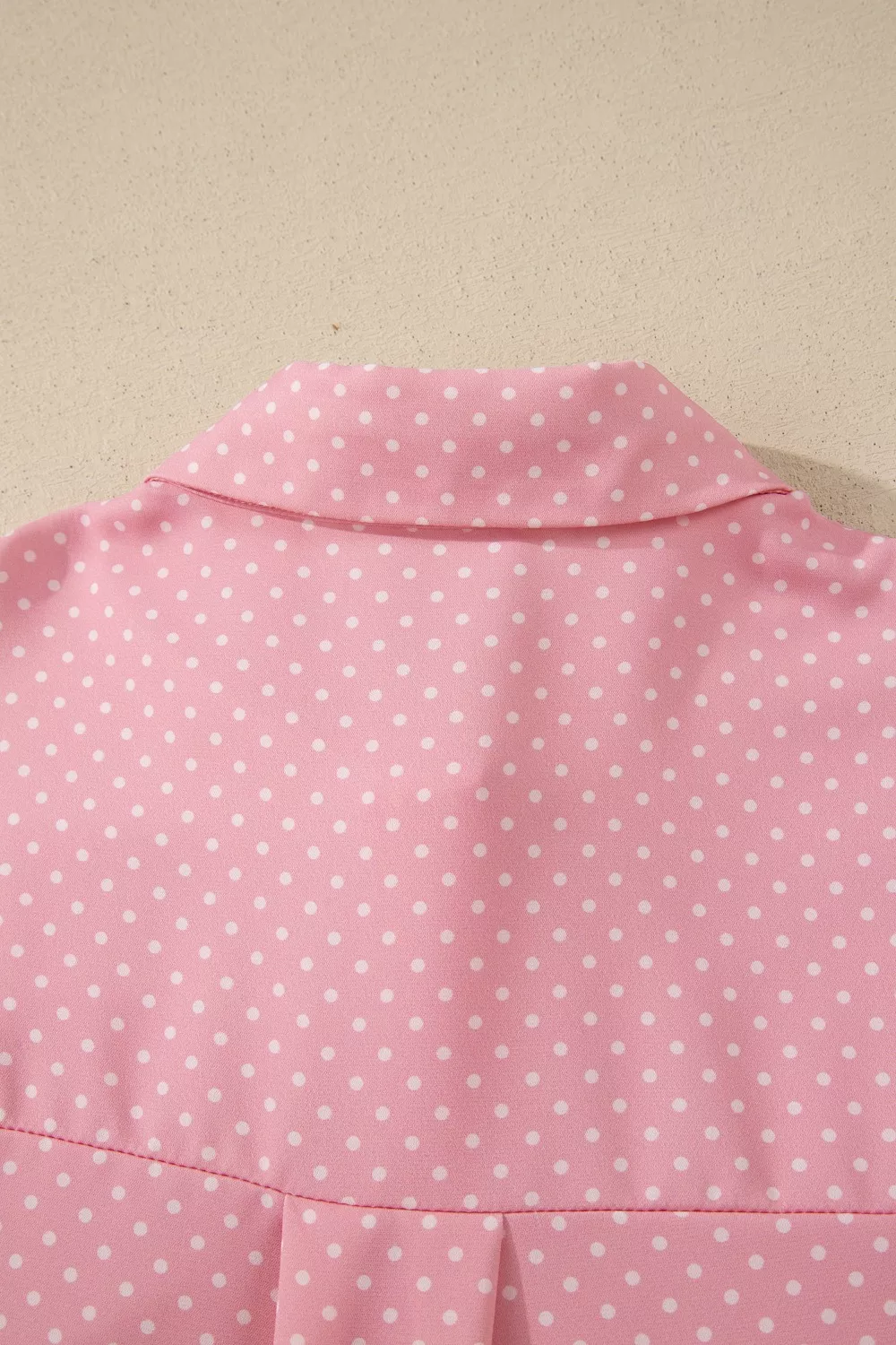 Casual Polka Dot Print Button Down Shirt, image 6
