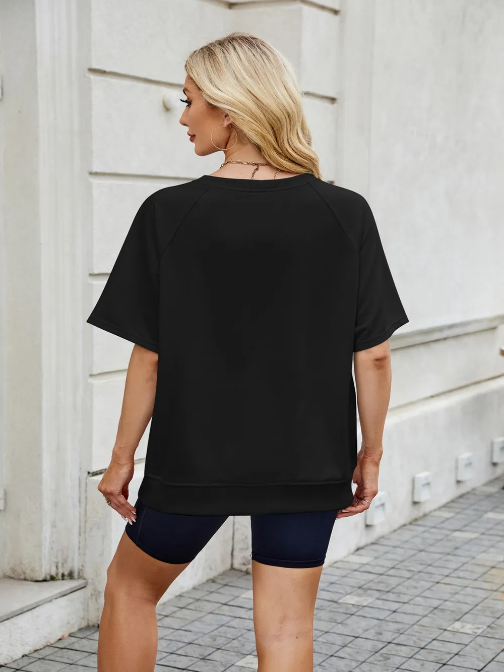 Round Neck Short Sleeve T-Shirt, image 20