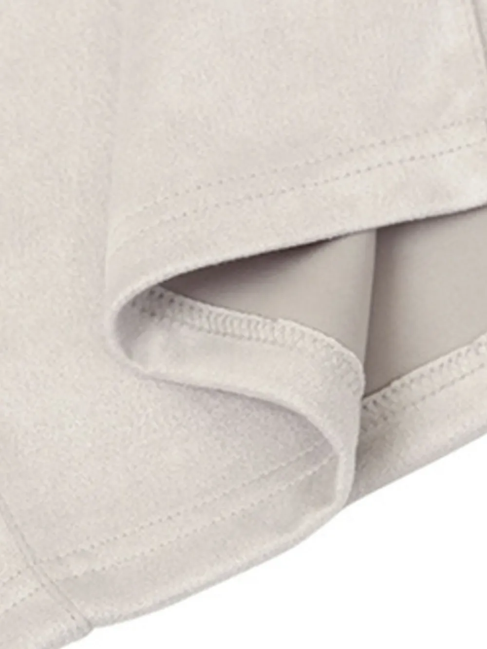 Men's Oversized Diagonal Zip Short Sleeve T-Shirt, image 4