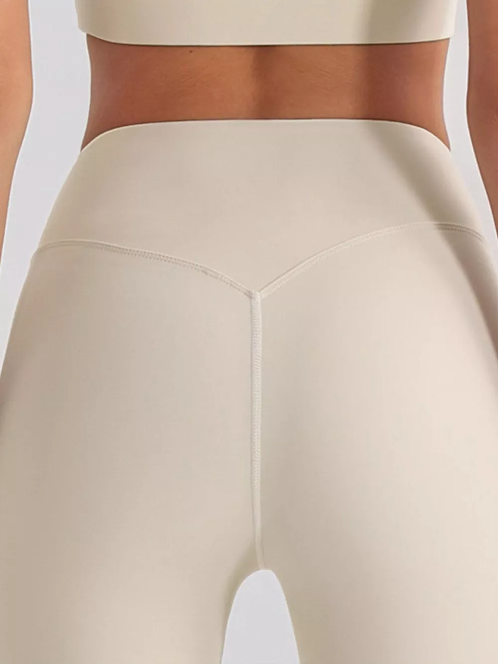 Seamless Criss-Cross V-Neck Tank and Leggings Active Set, image 18