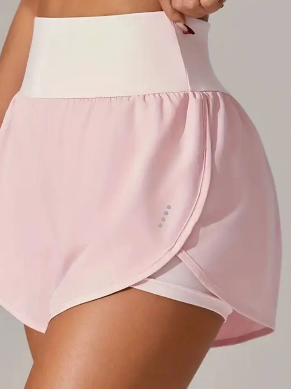 Pocketed High Waist Active Shorts, image 34