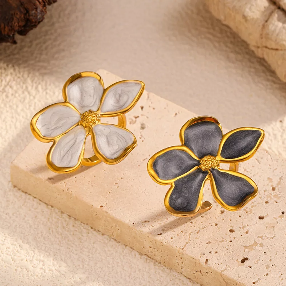 Flower Open Ring, image 5