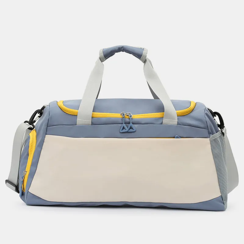 Oxford Cloth Multi Pockets Adjustable Strap Travel Bag, image 4