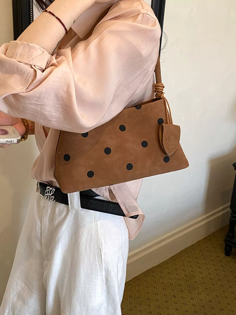 Polka Dot Shoulder Bag, image 2