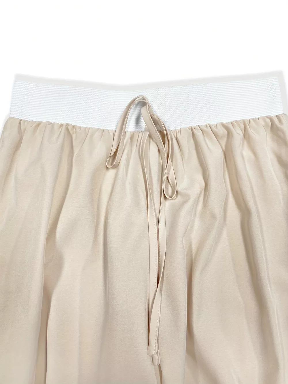 Round Neck Short Sleeve Top and Tied Pants Set, image 5