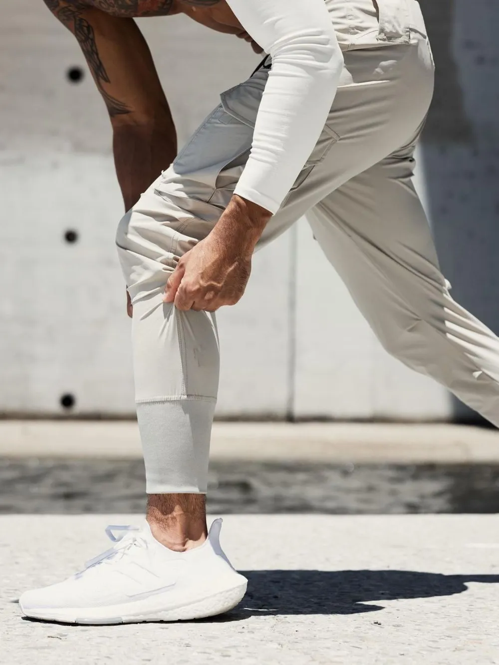 Men's Plus Size Drawstring Joggers with Pockets, image 8