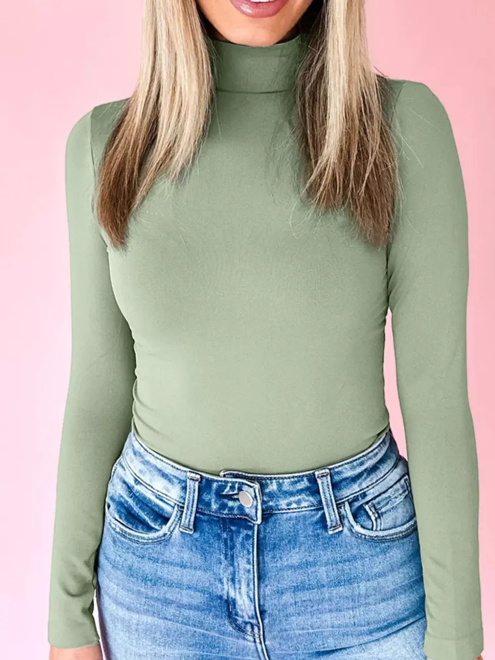 Long Sleeve Turtleneck T-Shirt