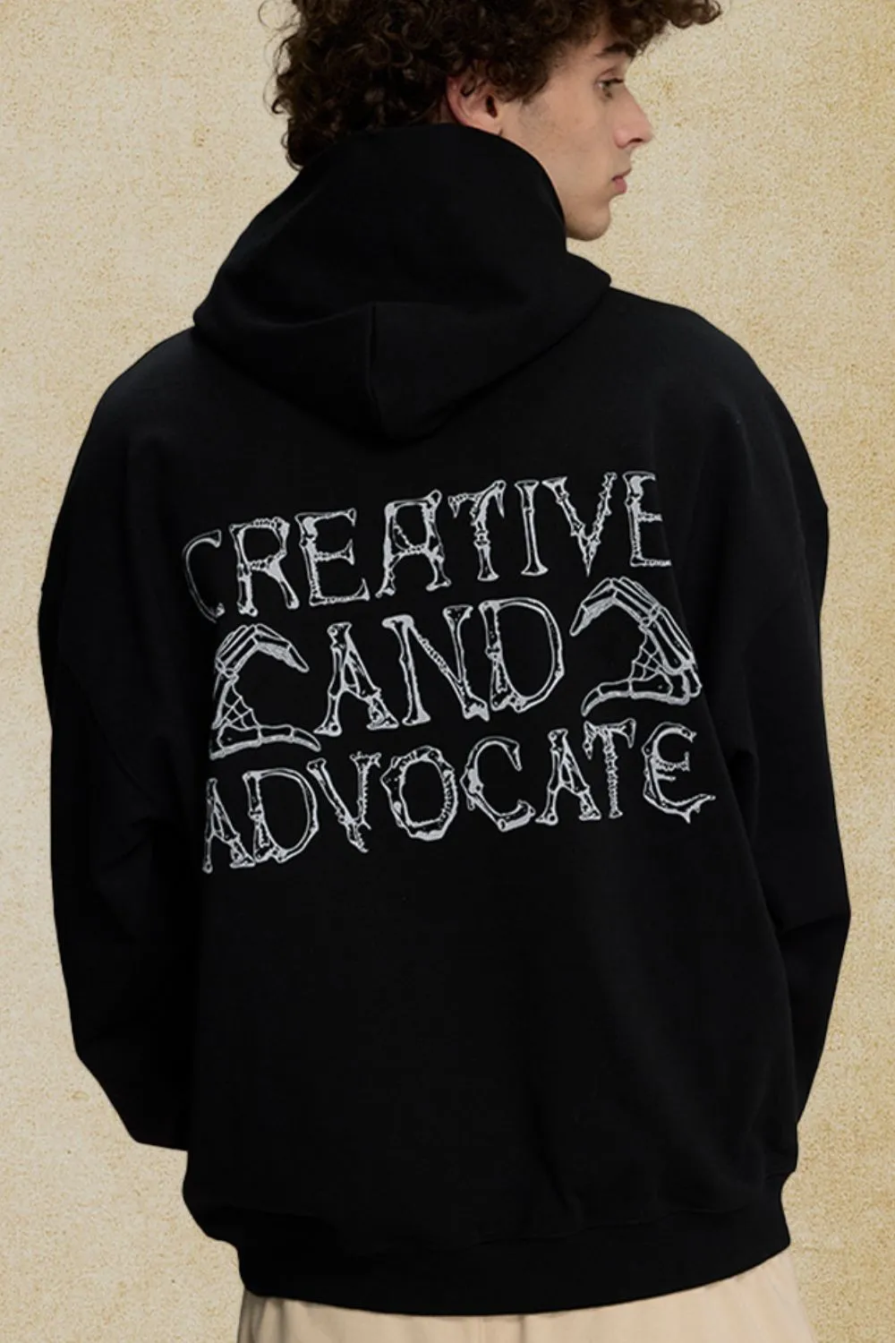 Men's Graphic Long Sleeve Hoodie, image 2