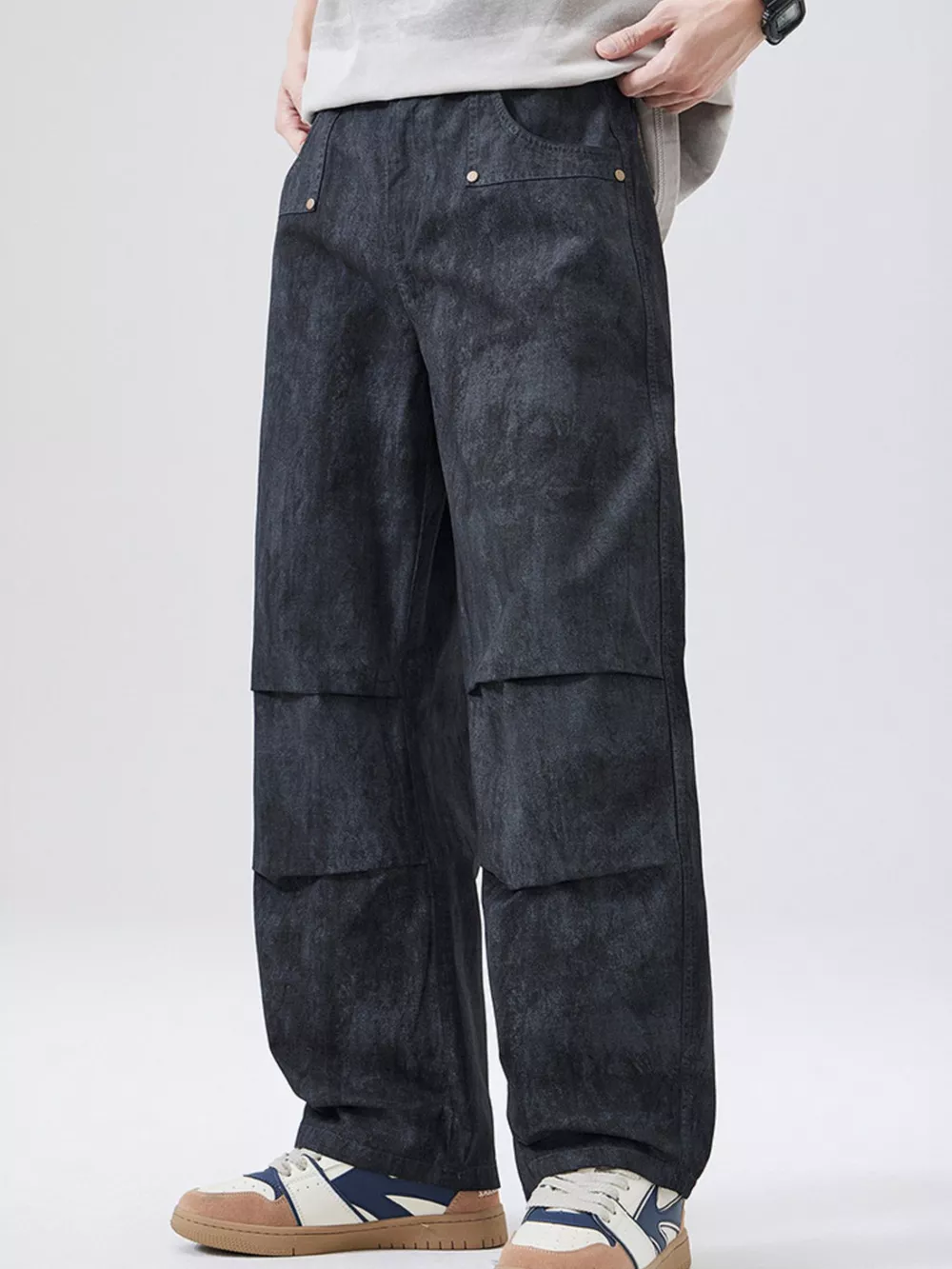 Men's Wide Leg Pants, image 8