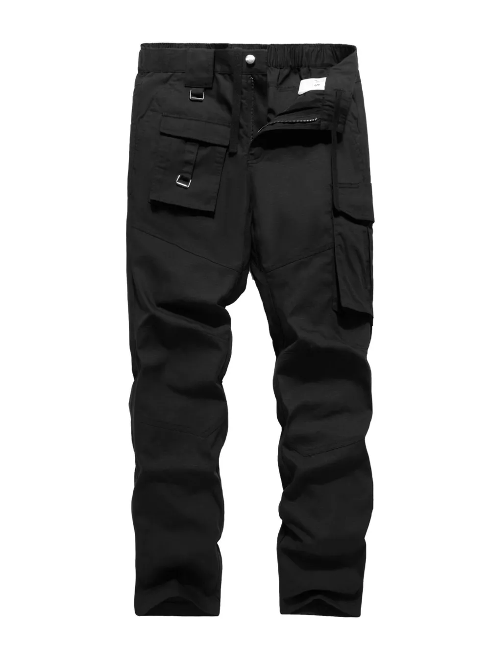 Men's Multi-Pocket Relaxed Fit Cargo Pants, image 7