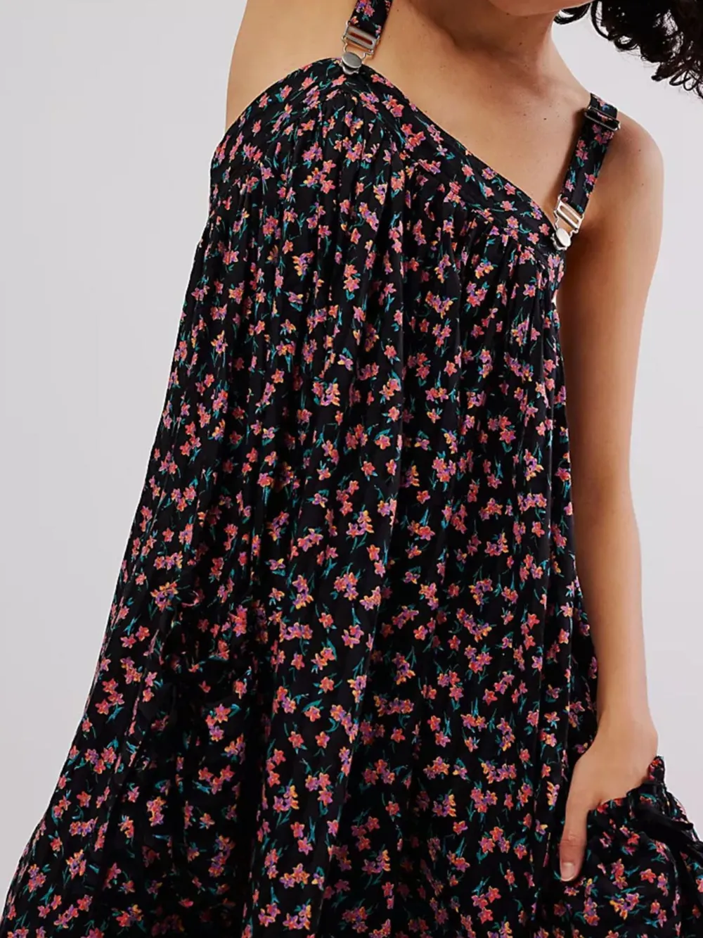 Floral Print Square Neck Summer Dress, image 7