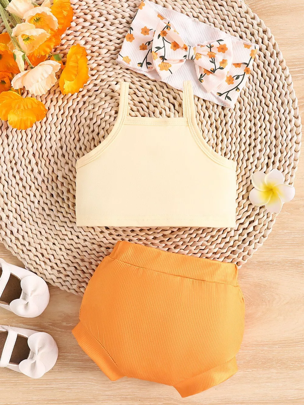 Children's Letter Cami and Shorts Set, image 5