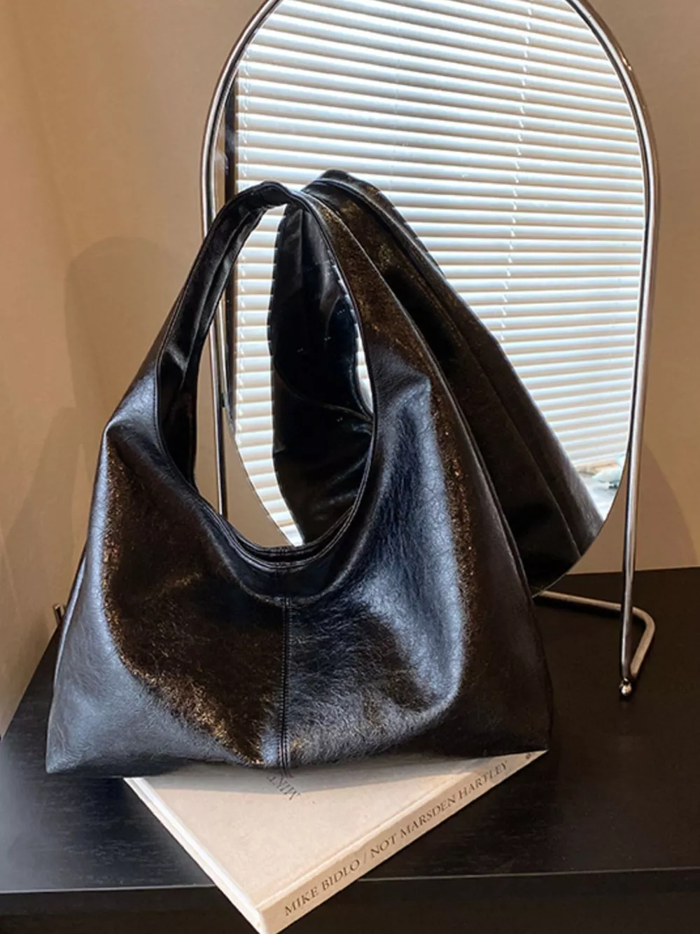PU Leather Shoulder Bag