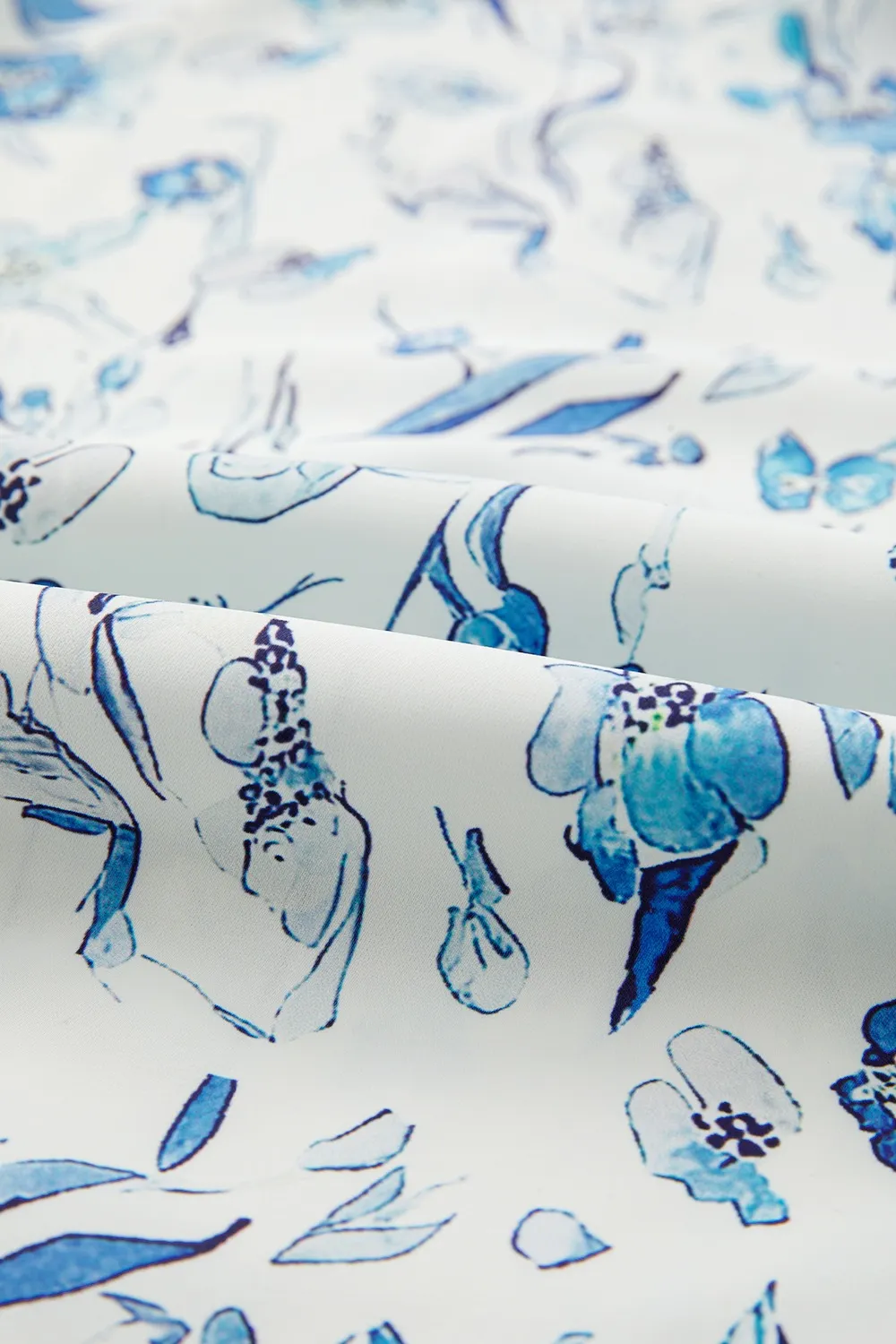Floral Print Ruffled Short Sleeve Blouse, image 10