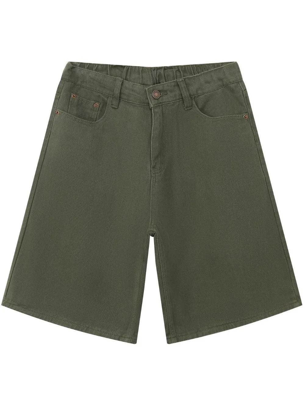 Men's Mid Rise Denim Shorts, image 7