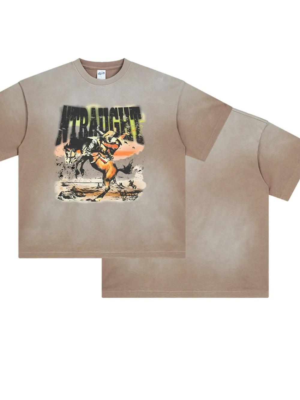 Men's Graphic Round Neck Half Sleeve T-Shirt, image 6
