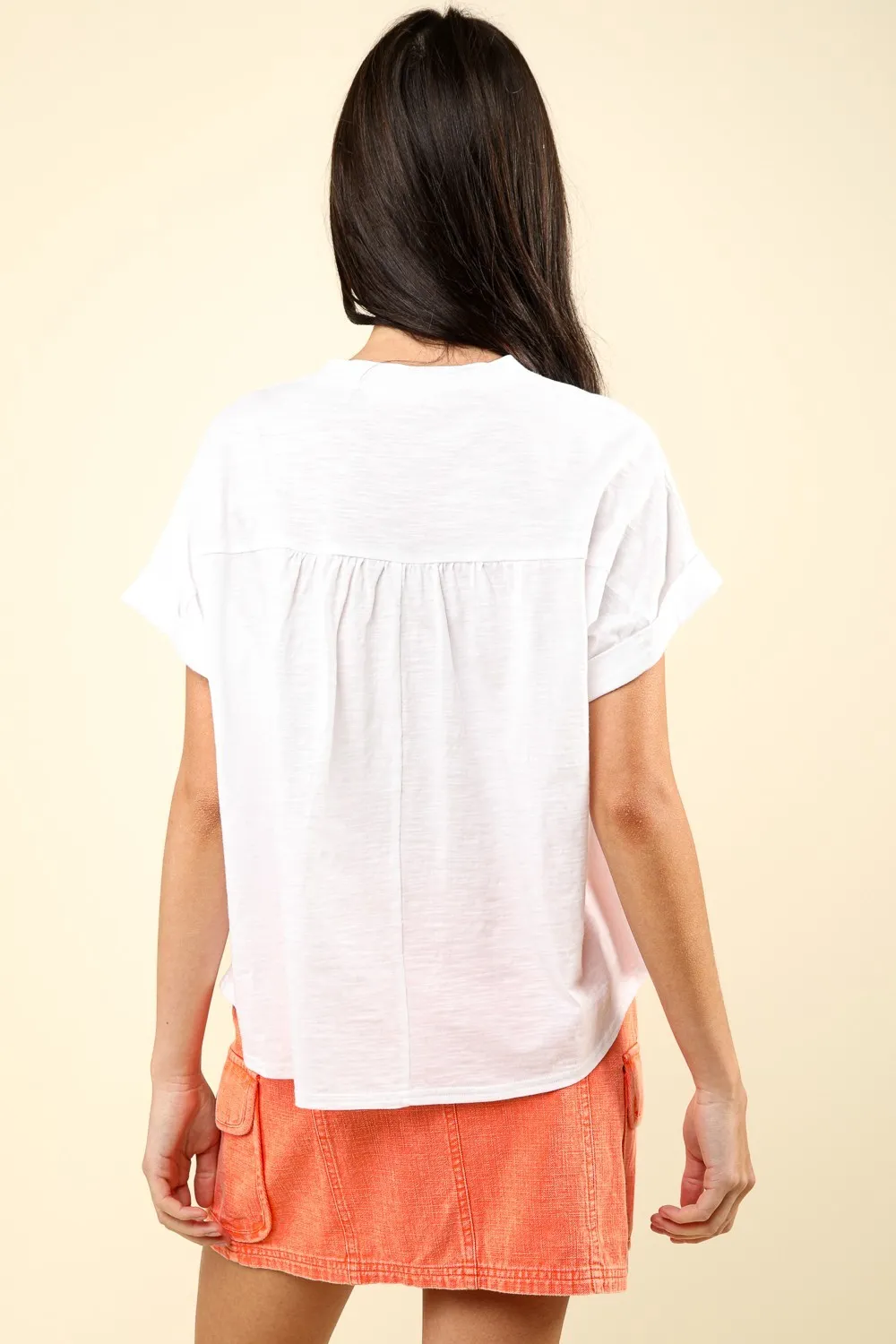 Nochted Short Sleeve Washed T-Shirt, image 3