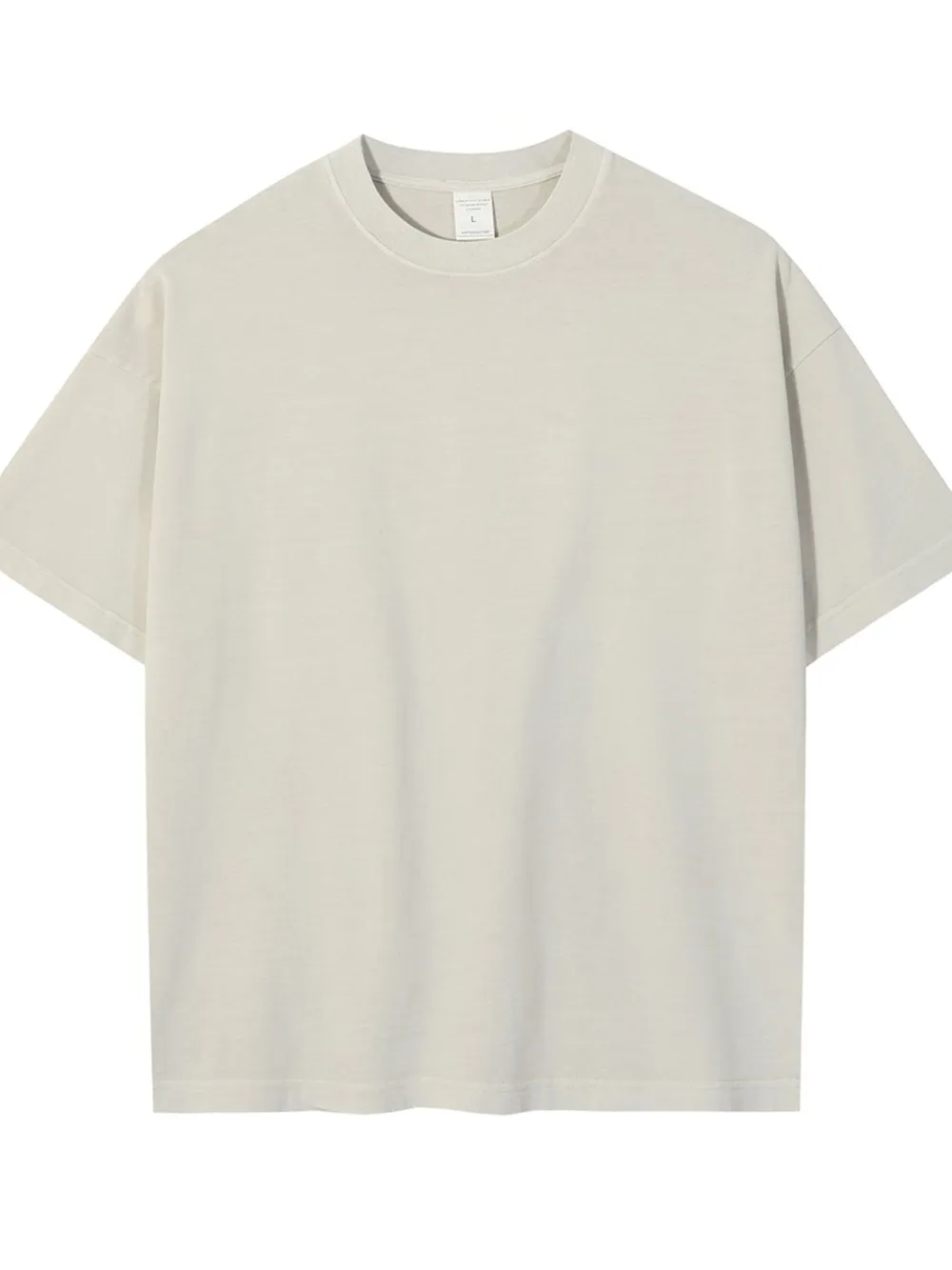 Men's Oversized Drop Shoulder Cotton T-Shirt, image 8