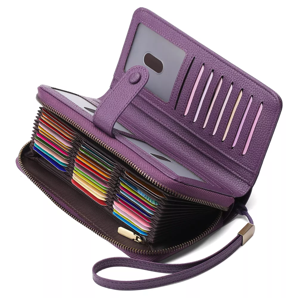 Leather Long Wallet, image 2