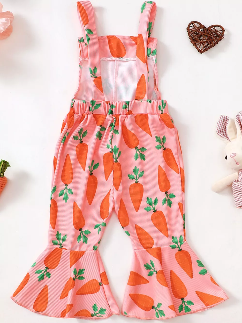 Children's Printed Flare Overalls, image 12