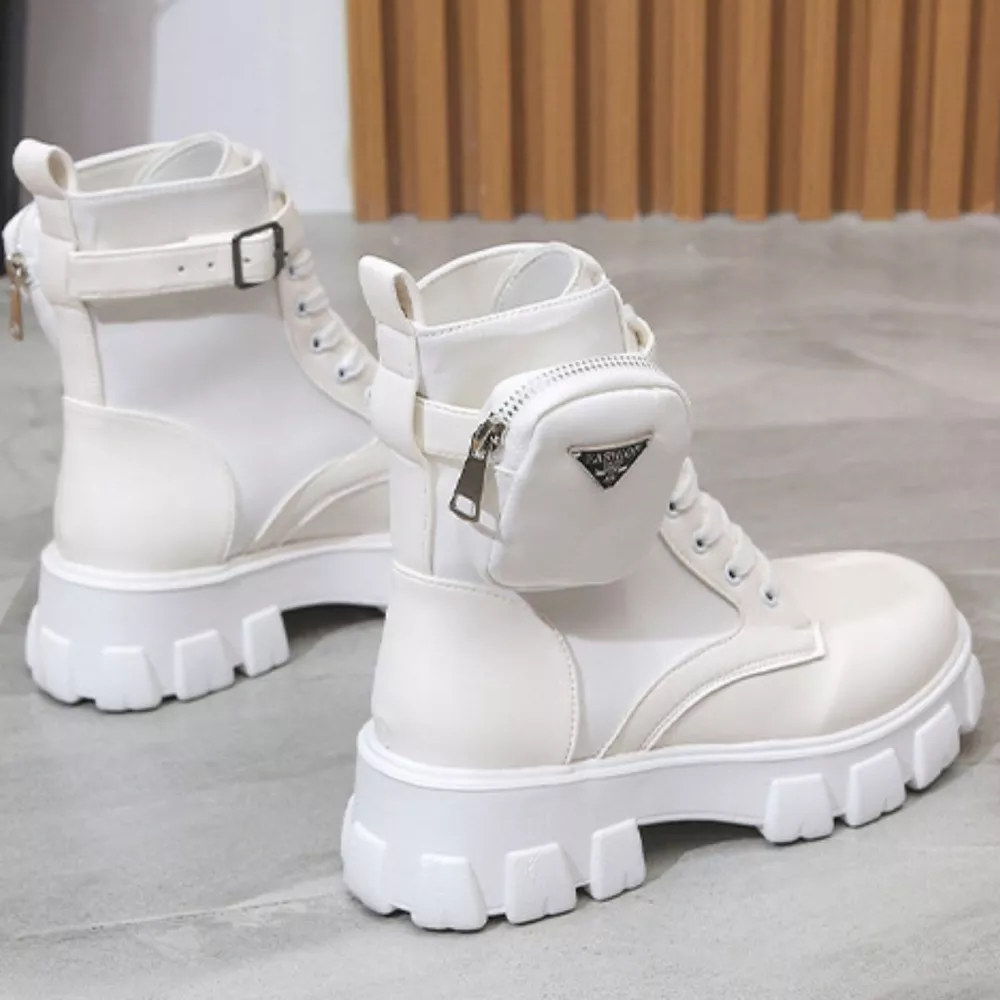 Lace Up Platform Ankle Boots, image 15