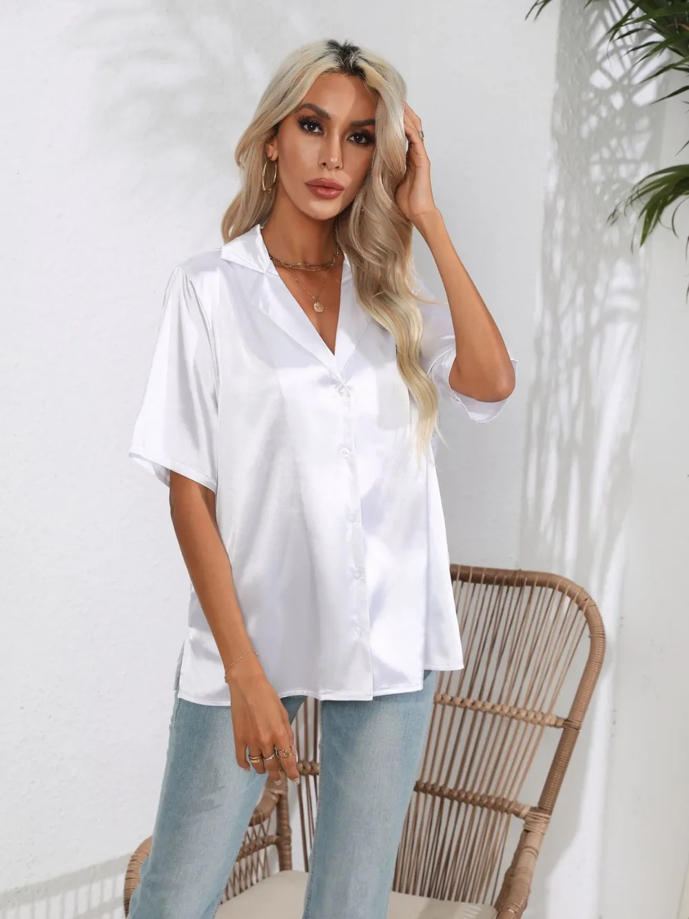 Button Down Short Sleeve Shirt, image 24