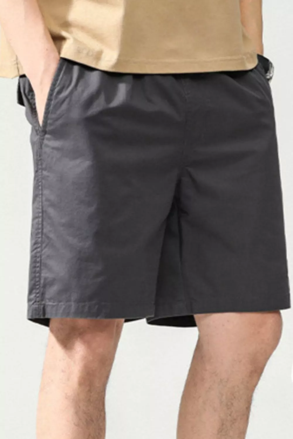Men's Plus Size Casual Shorts with Pockets, image 5