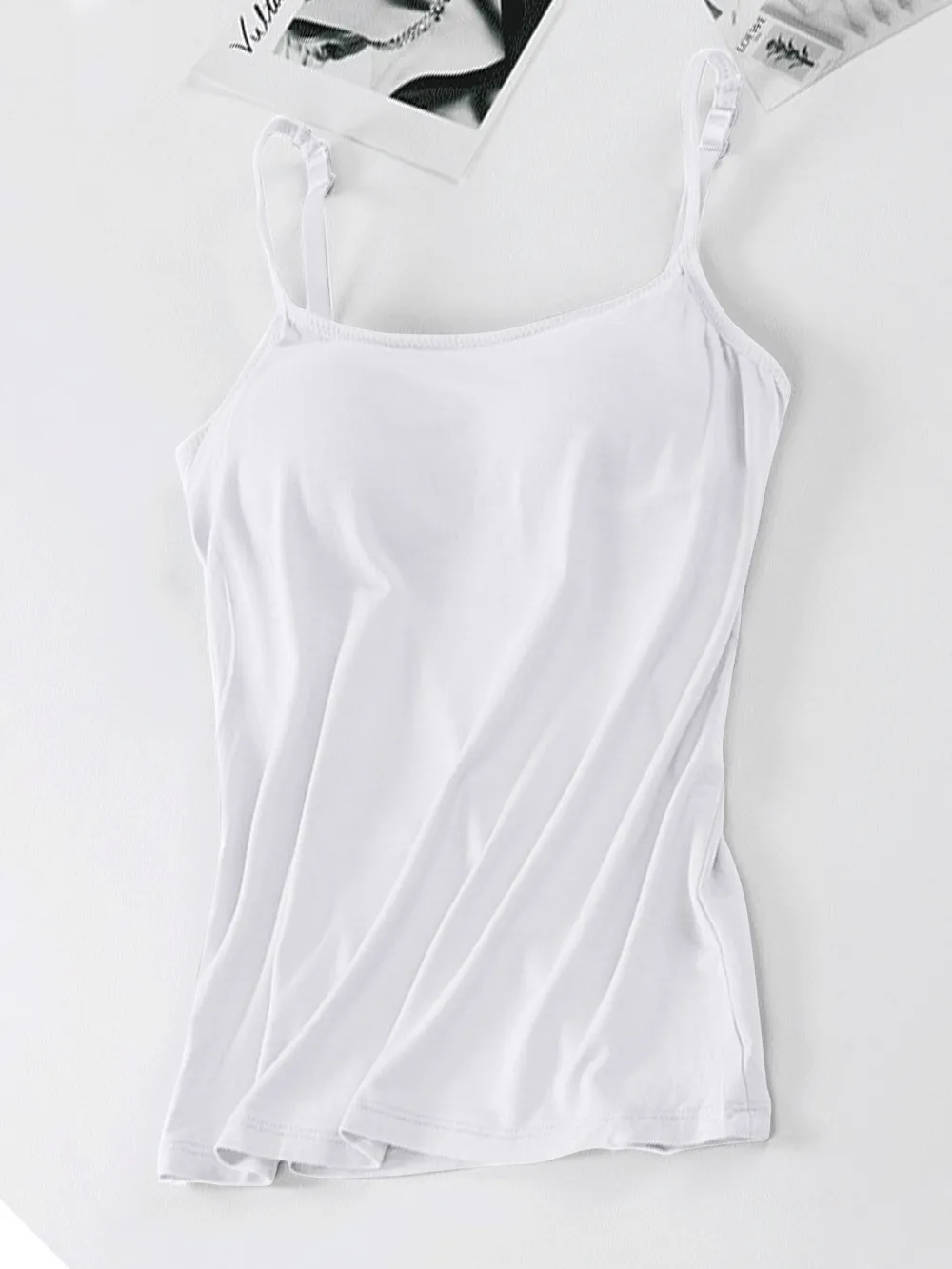 Scoop Neck Adjustable Strap Cami, image 22