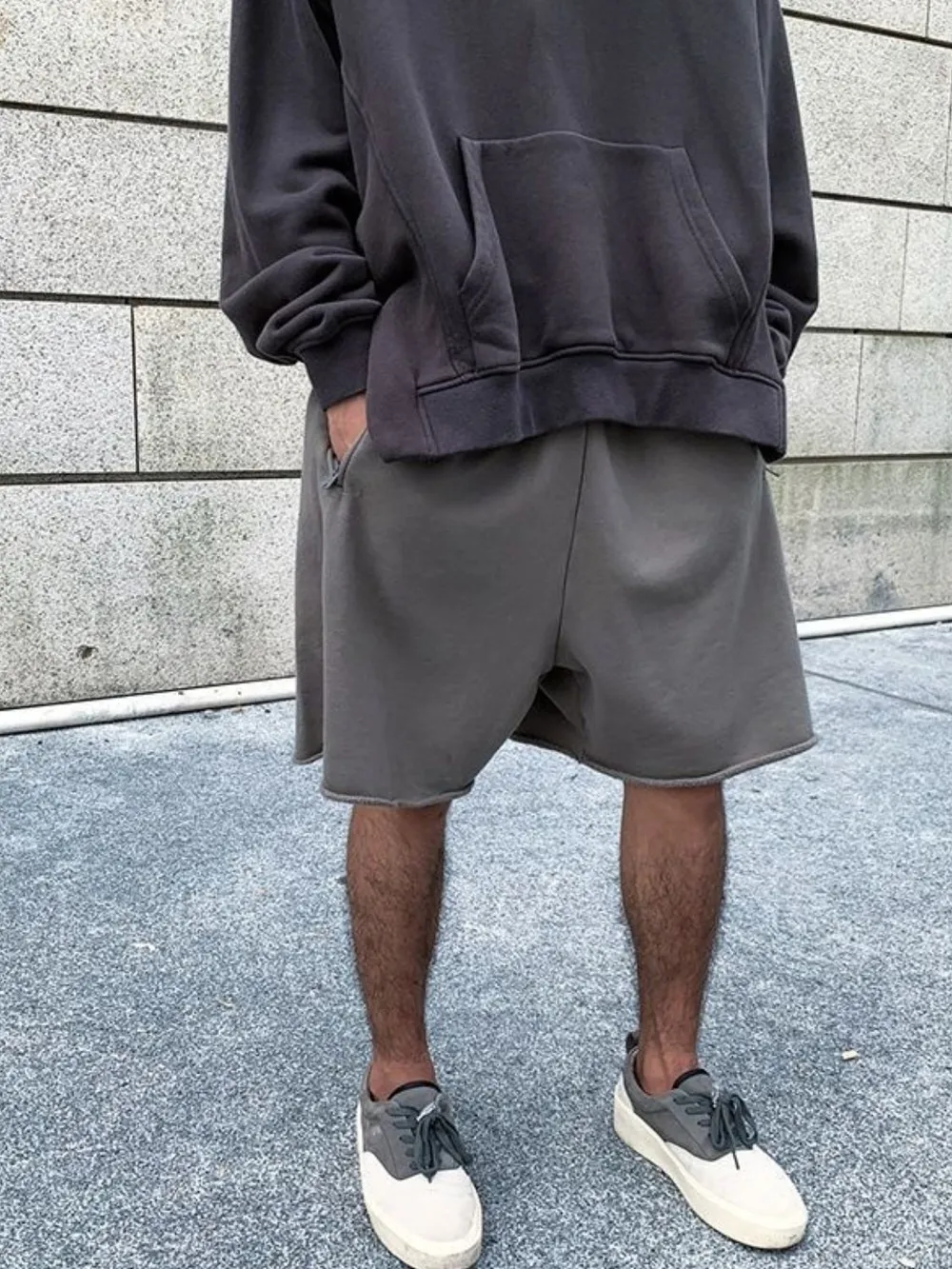 Men's Plus Size Elastic Waist Shorts, image 2