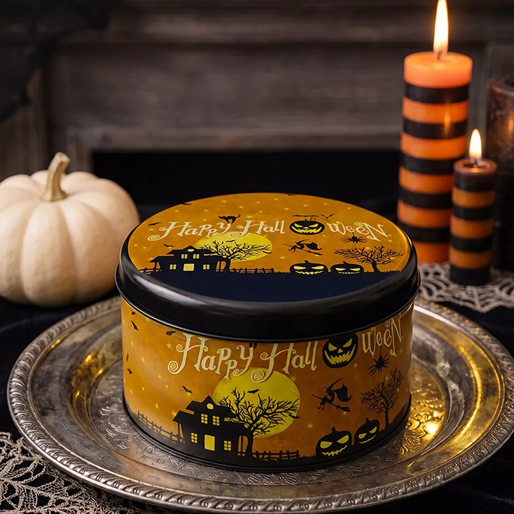 Halloween Decorative Metal Candy Tin, image 5