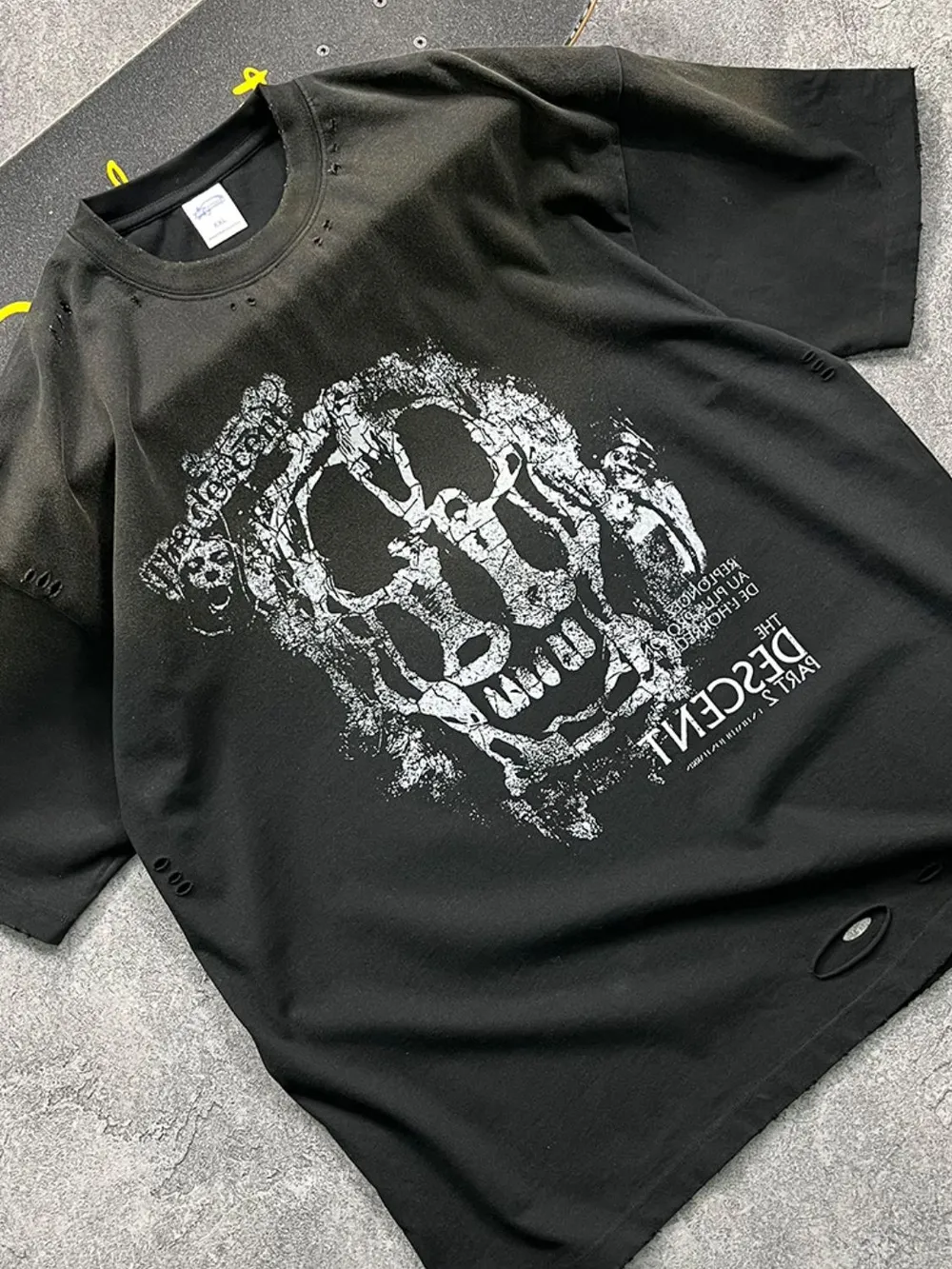 Men's Graphic Round Neck Half Sleeve T-Shirt, image 4