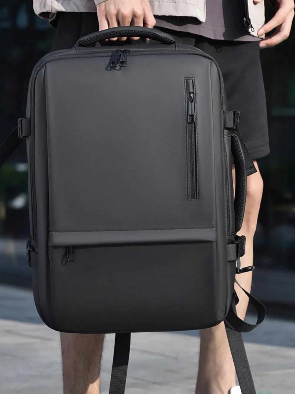 Multi-Pockets Adjustable Straps Backpack Bag, image 14