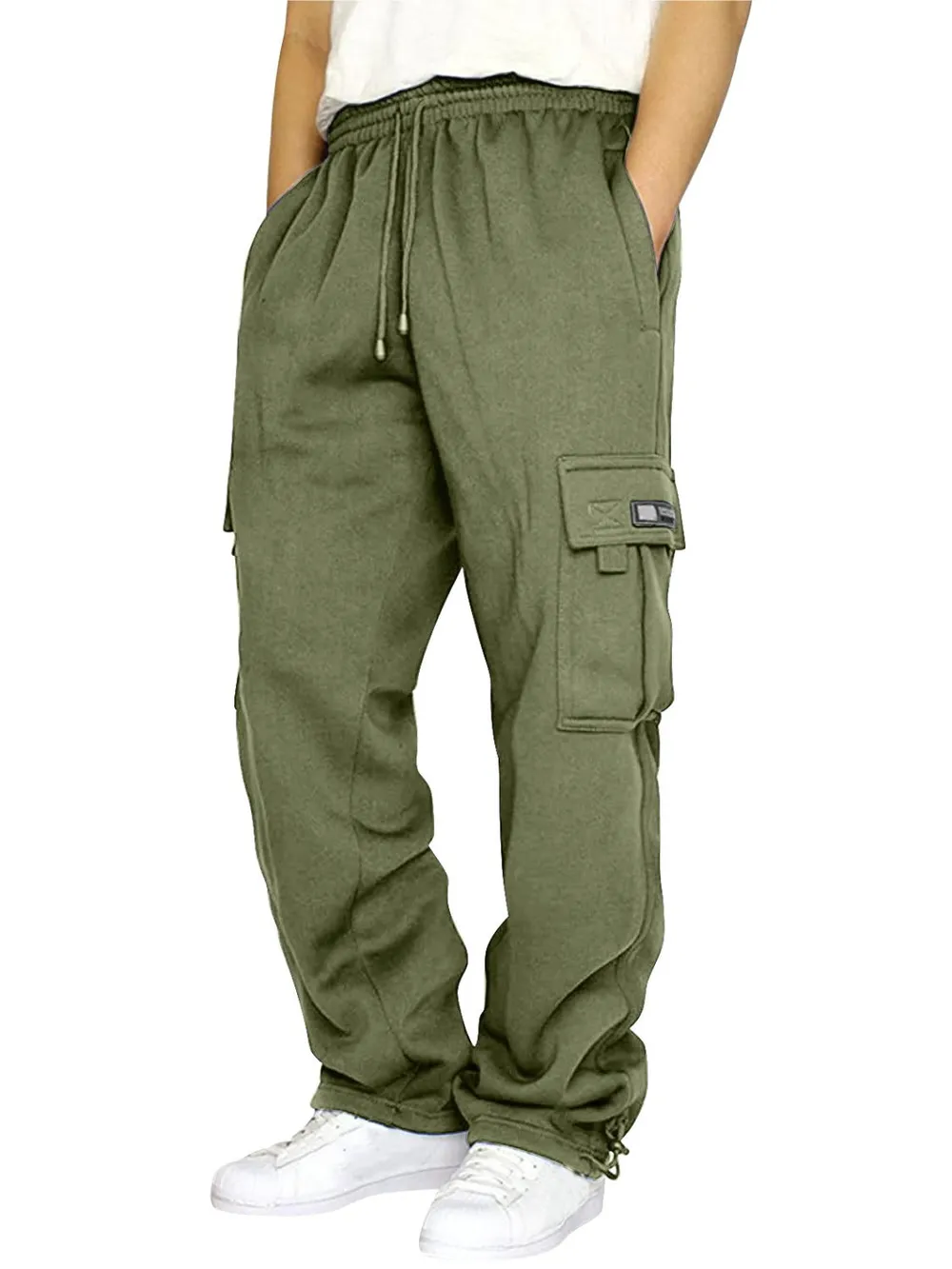 Men's Full Size Drawstring Pants Plus Size, image 9