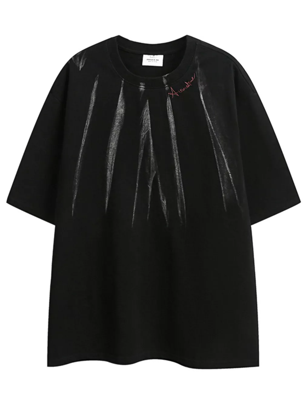 Men's Urban Style Round Neck T-Shirt, image 4