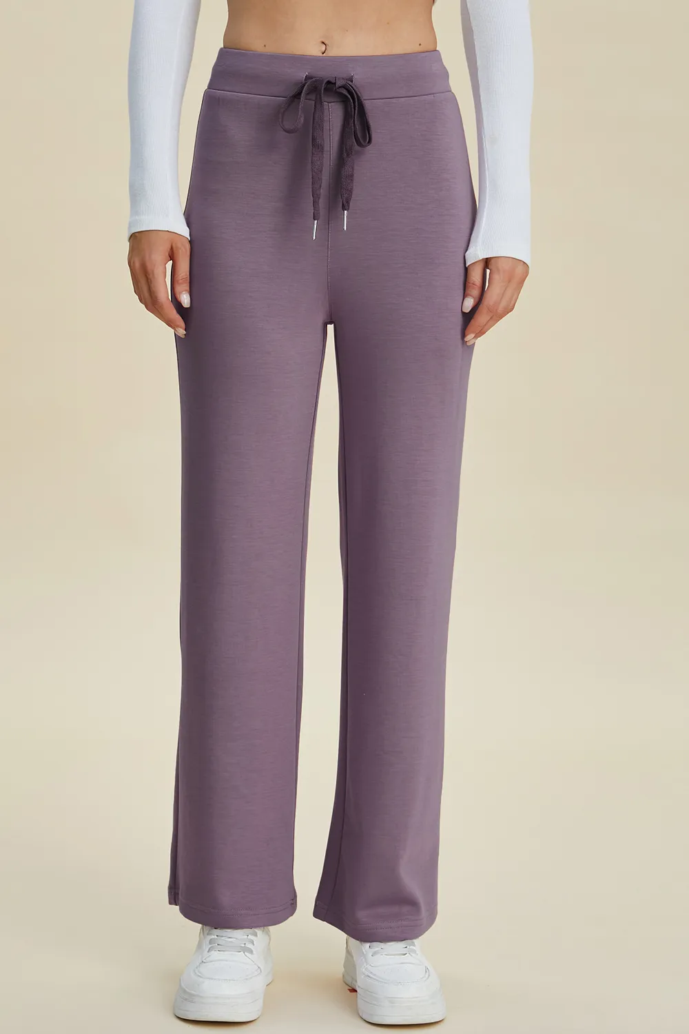 Full Size Air Scuba Drawstring Wide Leg Pants, image 14