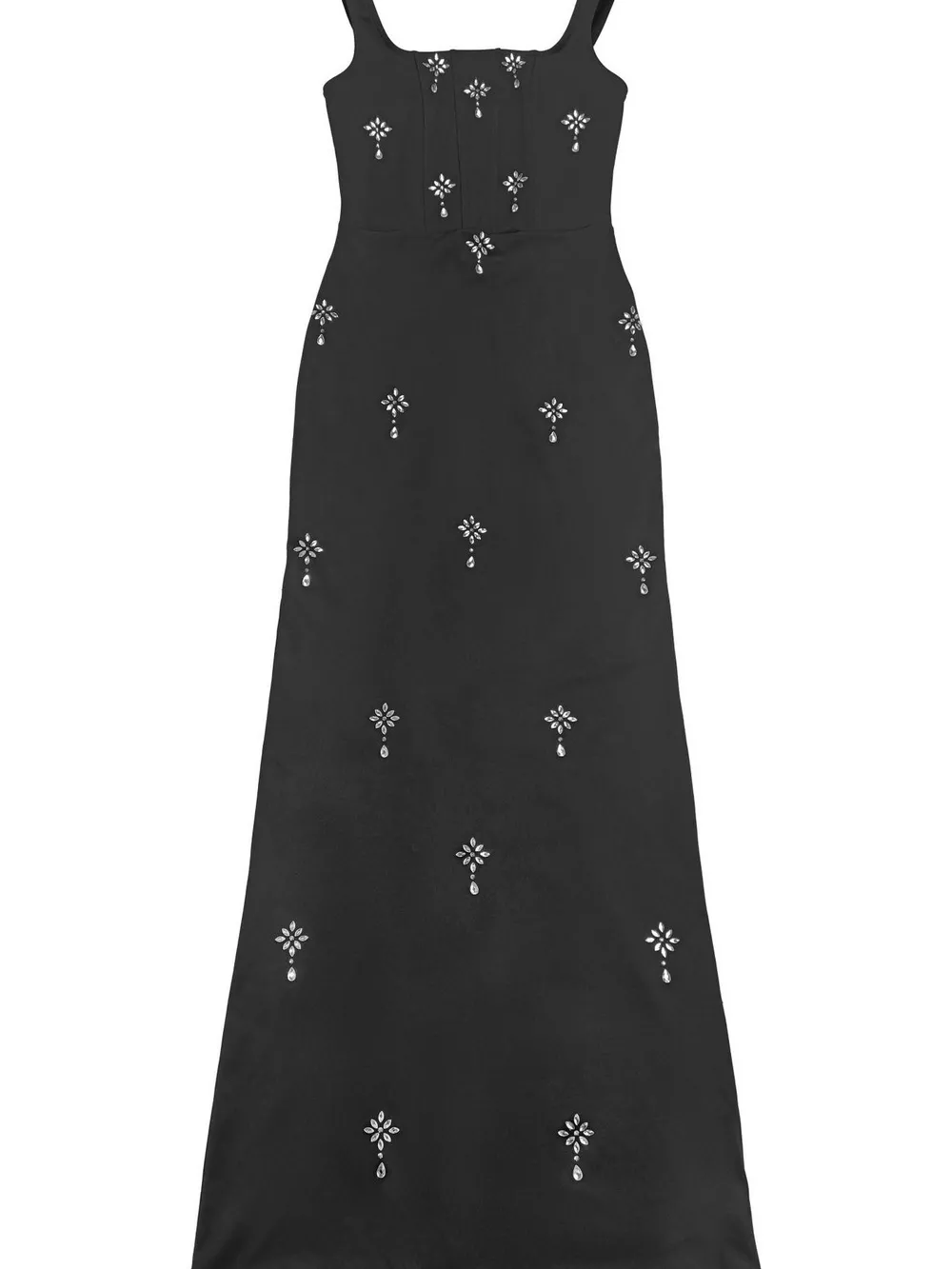 Rhinestone Embellished Bodycon Maxi Dress, image 7